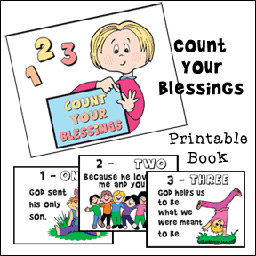 Count Your Blessing Printable Book for Children from www.daniellesplace.com