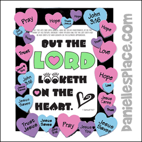 Heart Verse Activity Sheet