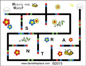 Ozobot - Spelling Bee Bot Learning Words Game for Children from www.daniellesplace.com