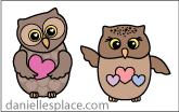 Owl Printables from www.daniellesplace.com
