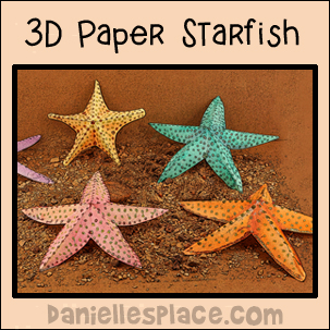 3D Paper Starfish