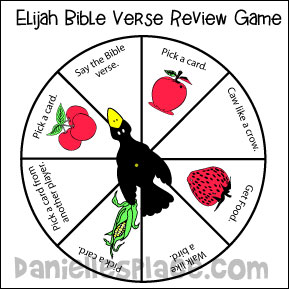 Elijah and the Raven Bible Verse Review Spinner Game from www.daniellesplace.com