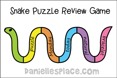Snake Puzzle Learning Activity