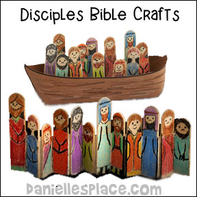 Disciple Crafts and Games for Sunday School
