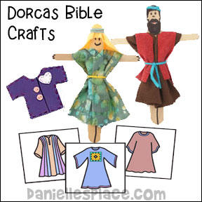 Dorcus Bible Crafts and Bible Games for Children's Ministry