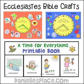 Ecclesiastes Sunday School Crafts
