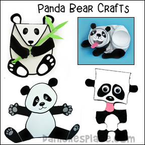 Panda Bear Crafts and Educational Activities