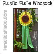 sunday school sunflower windsock bible craft from www.daniellesplace.com