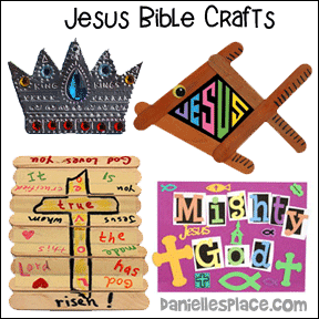 Jesus Bible Crafts for Children's Ministry