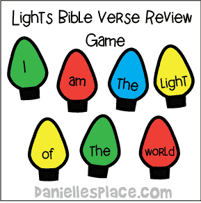 Light Bible Verse Review Game
