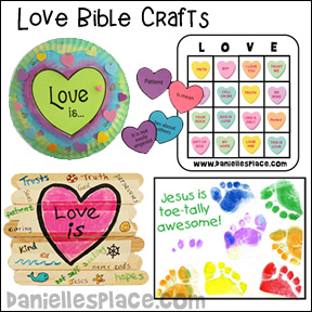 Valentines Day Ten Commandments Crafts for Sunday School