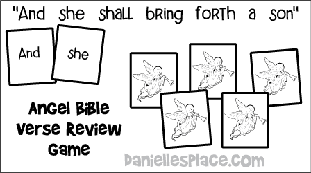 Angel Bible Verse Review Game