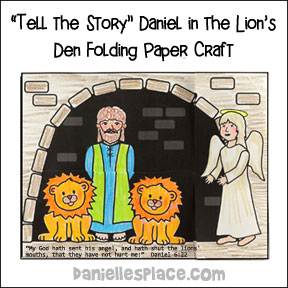Daniel in the Lion's Den Coloring Activity