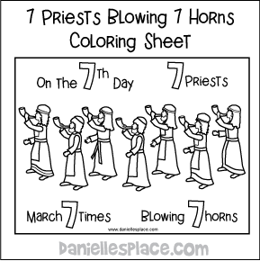 7 Priests Activity Sheet