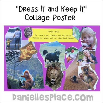Dress it and Keep it" Collage Poster from www.daniellesplace.com
