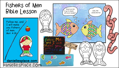 Fishers Of Men Bible Crafts Fishers Of Men Bible Crafts
