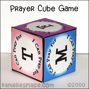 Prayer Cube Game 