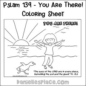 Psalm 139 Coloring Sheet from www.daniellesplace.com