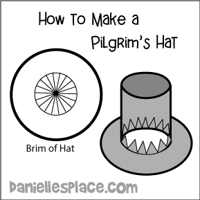 How to Make a Pilgrim's Hat