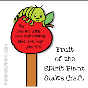 Love - Plant Stake Craft