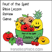 Fruit of the Spirit Bible Verse Review Game