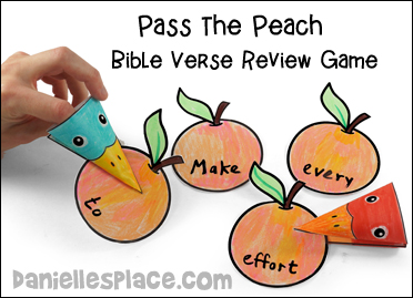 Pass the Peach Game