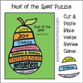 Fruit of the Spirit Puzzle