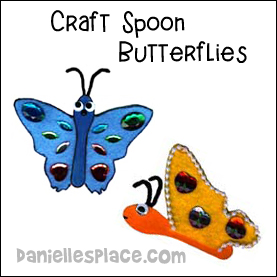 Craft Spoon Butterflies Craft