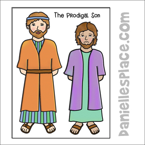 The Prodigal Son Coloring Sheet