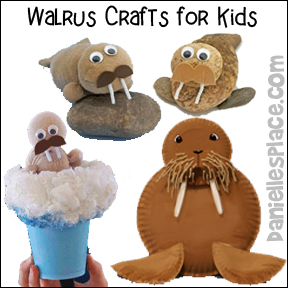 Walrus Crafts and Learning Activities for Children