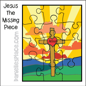 Jesus the Missing Piece Lesson Visual