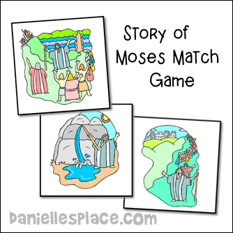Story of Moses Match Game