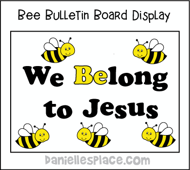 We Belong to Jesus Bulletin Board Display