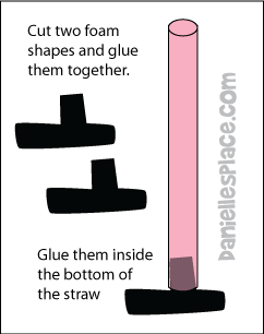 Straw Golf Club Diagram