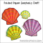 3D Folded Sea Shell Craft