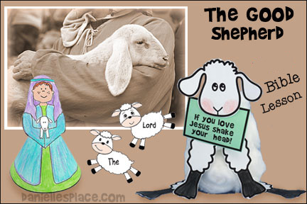 Good Shepherd Bible Lesson for Children from www.daniellesplace.com