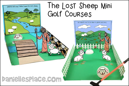 Bible Games Printable Mini Golf Courses