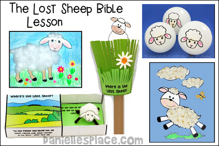 Sheep Crafts for Sunday School • In the Bag Kids' Crafts