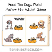 Dog file folder game