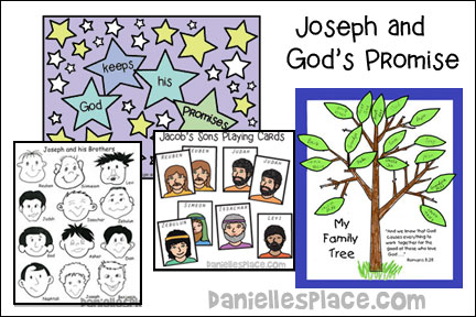 Joseph and God's Promise Bible Lesson for Children