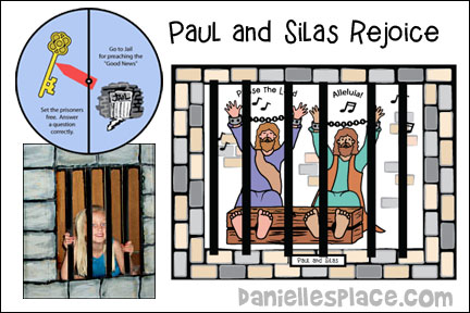 paul and silas childrens bible coloring pages