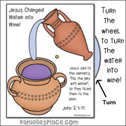 Jesus Changes Water to Wine Activity Sheet 