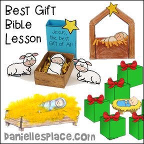 Christmas Bible Crafts and Bible Lesson