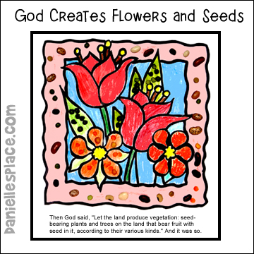 Creation Picture of Flowers and Seeds