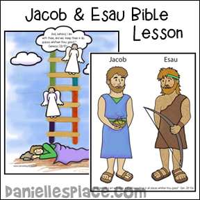 Jacob and Esau Bible Lesson for Children