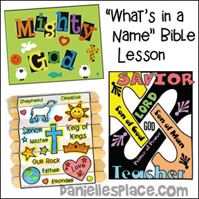 Names of God Bible Lesson