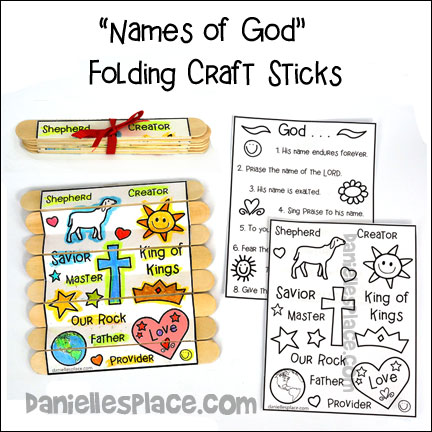 Books of the Bible Crafts Learn their Names