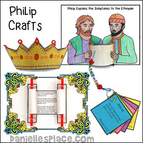 Philip Crafts and Activities for Sunday School