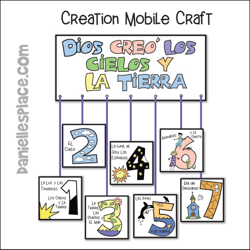 Días de Creación Mobile Craft for Kids