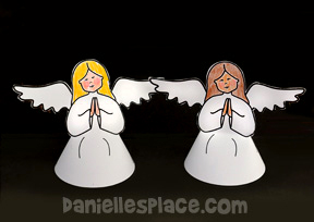 Angel 3D Nativity Craft
